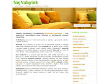 Tablet Screenshot of nejnabytek.cz